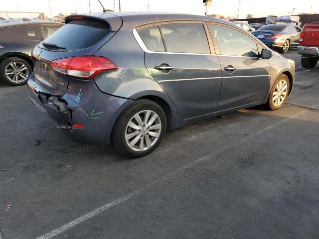 KIA FORTE EX 2014 blue  gas KNAFX5A86E5165615 photo #4