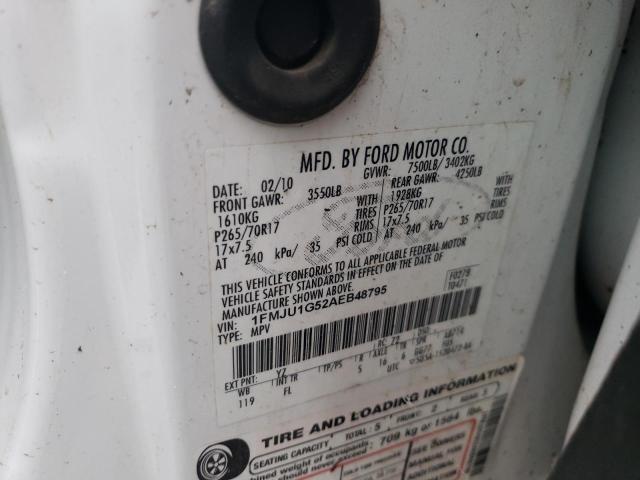 2010 FORD EXPEDITION - 1FMJU1G52AEB48795