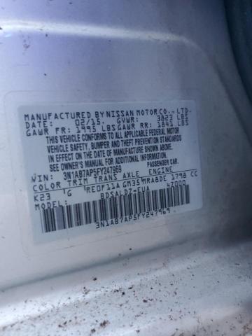 VIN 3N1AB7AP5FY247969 2015 NISSAN SENTRA no.13