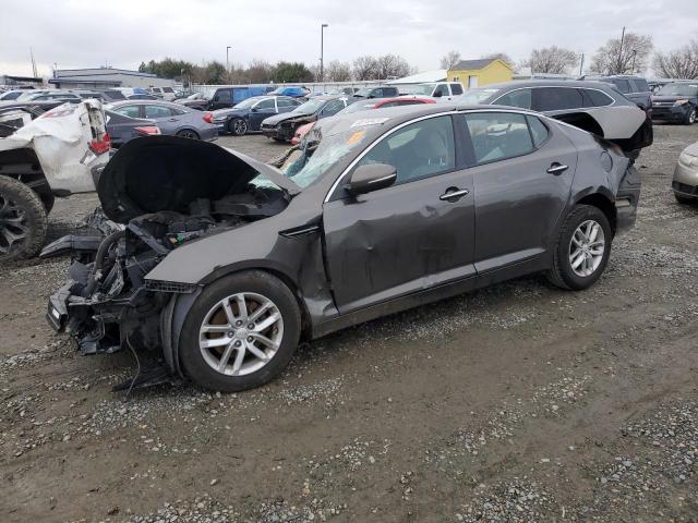 KIA OPTIMA LX 2013 gray  gas 5XXGM4A72DG135443 photo #1