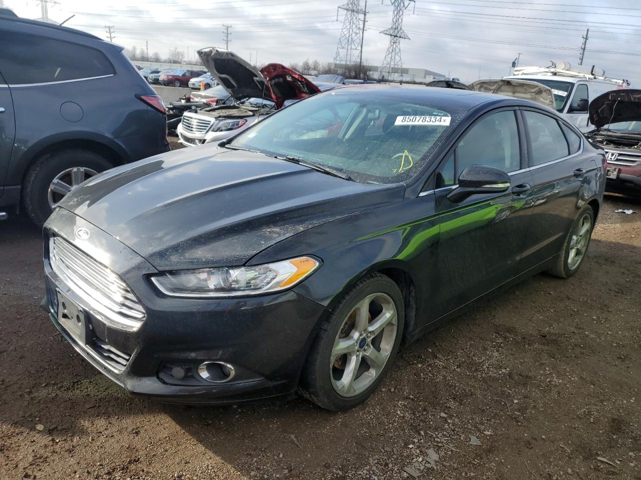 Lot #3029363709 2015 FORD FUSION SE