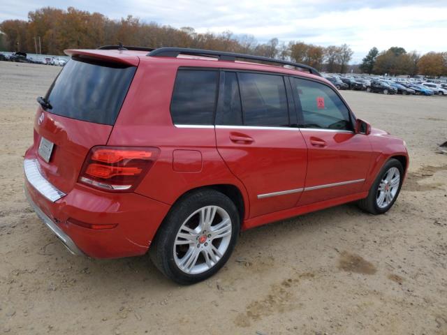 MERCEDES-BENZ GLK 350 2013 red 4dr spor gas WDCGG5HB9DF979706 photo #4