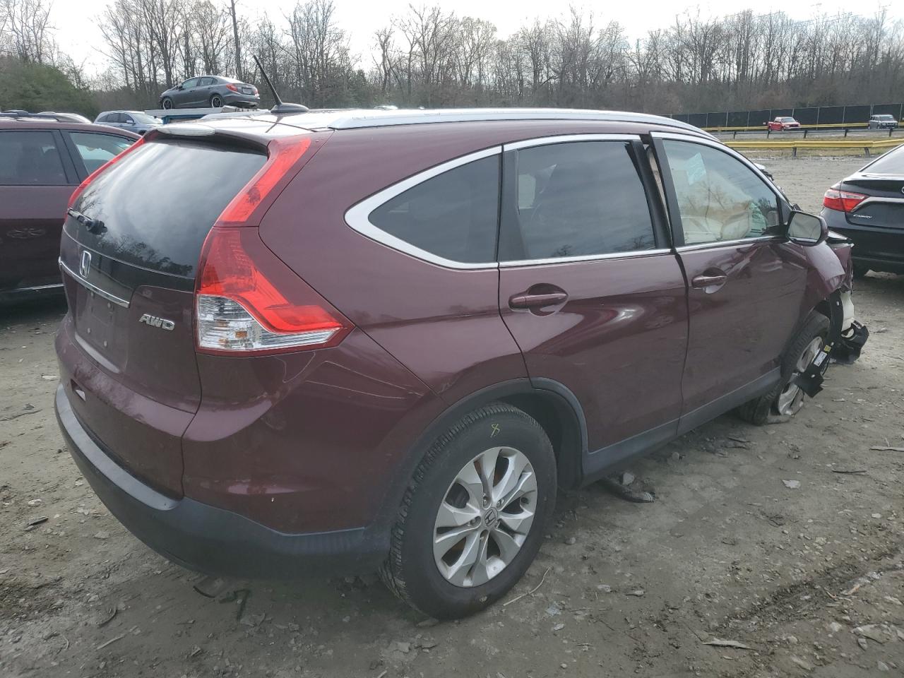 Lot #3034502764 2014 HONDA CR-V EXL