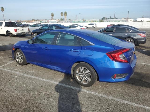 HONDA CIVIC LX 2018 blue  gas 2HGFC2F58JH551324 photo #3