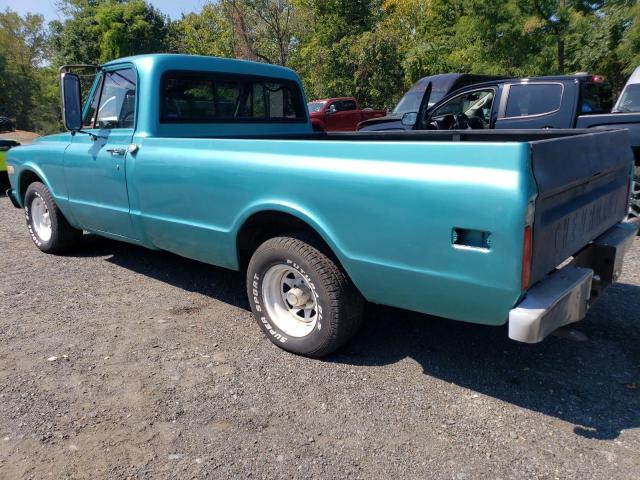 GMC C1500 1968 turquoise   CS10DPB23757 photo #3