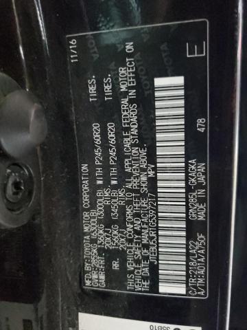 2016 TOYOTA 4RUNNER SR - JTEBU5JR1G5397217
