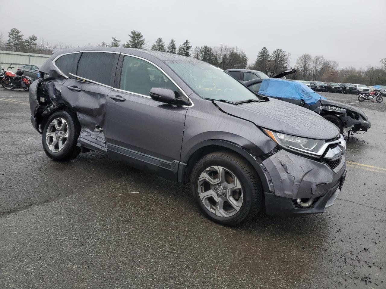 Lot #3033237862 2018 HONDA CR-V EXL