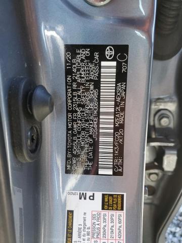 2021 TOYOTA COROLLA SE - JTDS4MCE1MJ069985