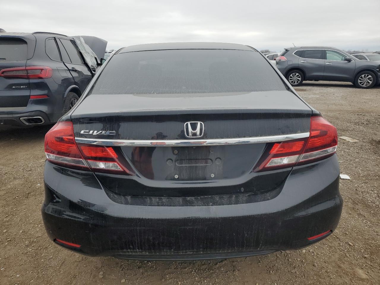 Lot #3025734309 2013 HONDA CIVIC LX