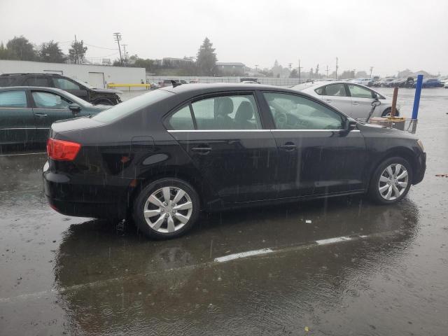 VOLKSWAGEN JETTA SE 2014 black  gas 3VWD17AJ8EM289418 photo #4