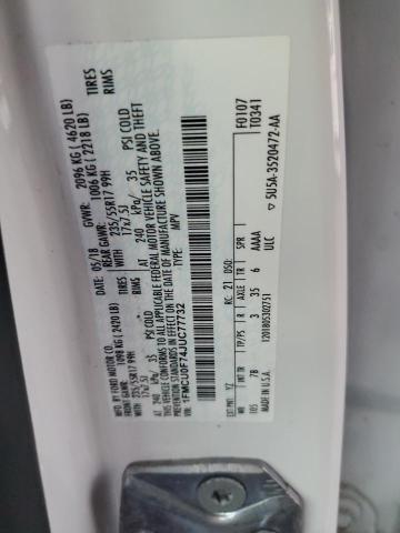 2018 FORD ESCAPE S - 1FMCU0F74JUC77732