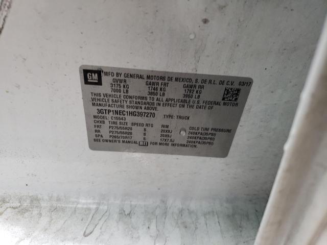 2017 GMC SIERRA C15 - 3GTP1NEC1HG397270