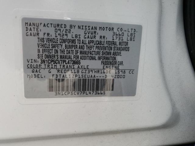2023 NISSAN KICKS SV - 3N1CP5CV7PL473665