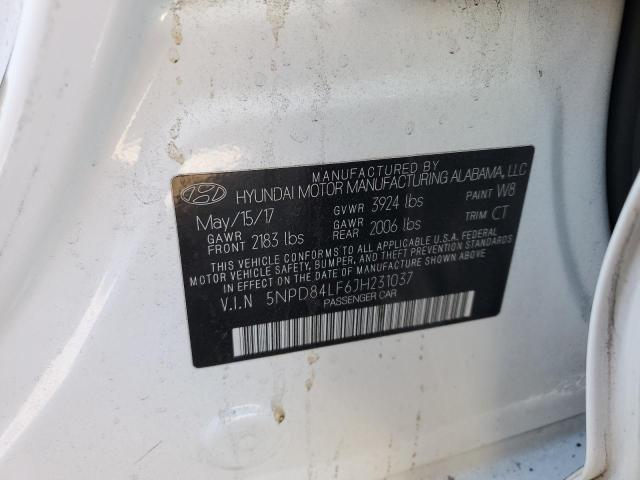 2018 HYUNDAI ELANTRA SE - 5NPD84LF6JH231037