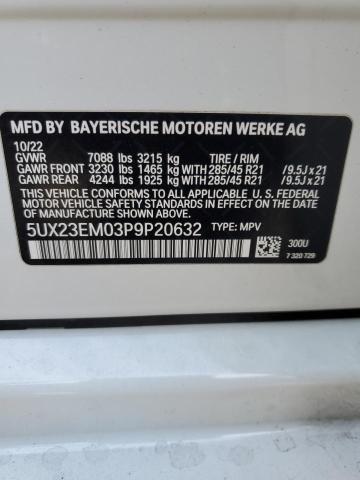 VIN 5UX23EM03P9P20632 2023 BMW X7 no.13