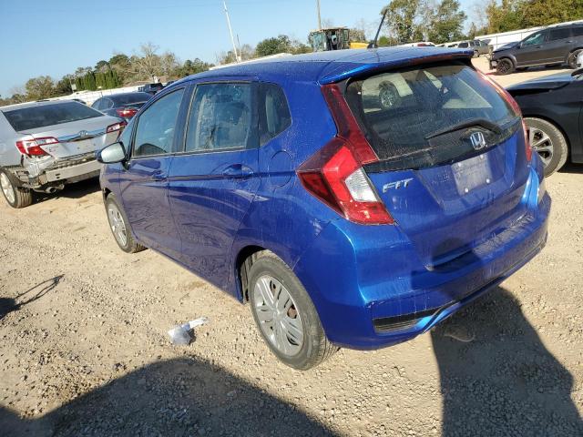 HONDA FIT LX 2020 blue  gas 3HGGK5H49LM703497 photo #3