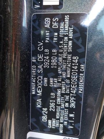 2025 KIA K4 LX 3KPFT4DE0SE014148