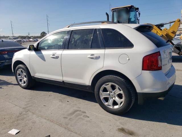 FORD EDGE SEL 2014 white  gas 2FMDK3JC8EBB83669 photo #3