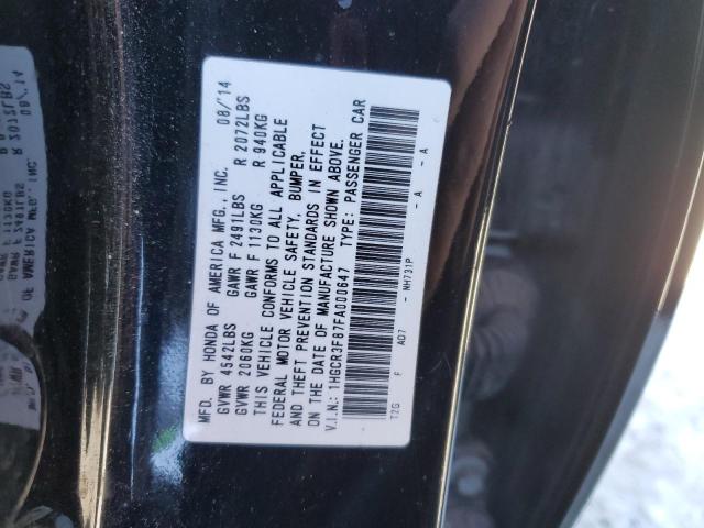 2015 HONDA ACCORD EXL - 1HGCR3F87FA000647