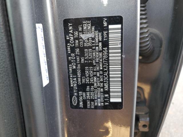 2018 HYUNDAI TUCSON SPO - KM8J3CALXJU778964