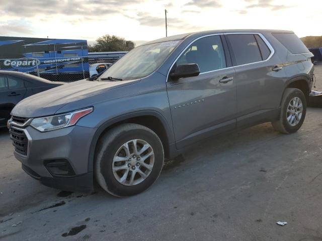 CHEVROLET TRAVERSE L 2019 gray  gas 1GNERFKWXKJ107951 photo #1