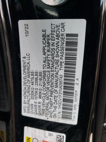 2022 HONDA ACCORD SPO - 1HGCV1F31NA095743