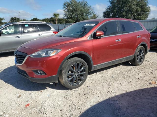 MAZDA CX-9 GRAND 2015 red 4dr spor gas JM3TB2DAXF0455492 photo #1