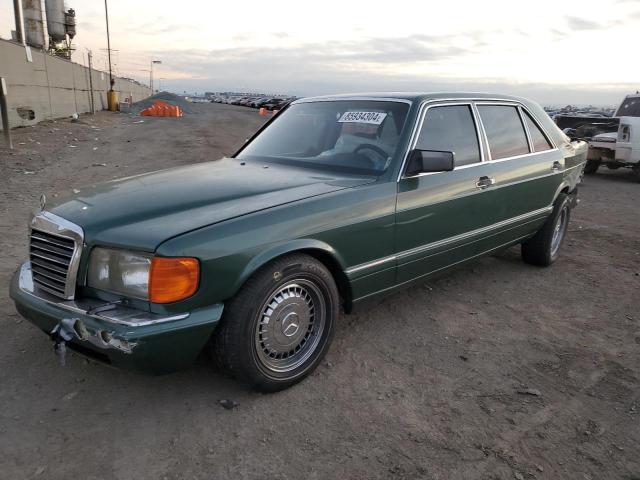 MERCEDES-BENZ 420 SEL 1986 green  gas WDBCA35D7GA228605 photo #1