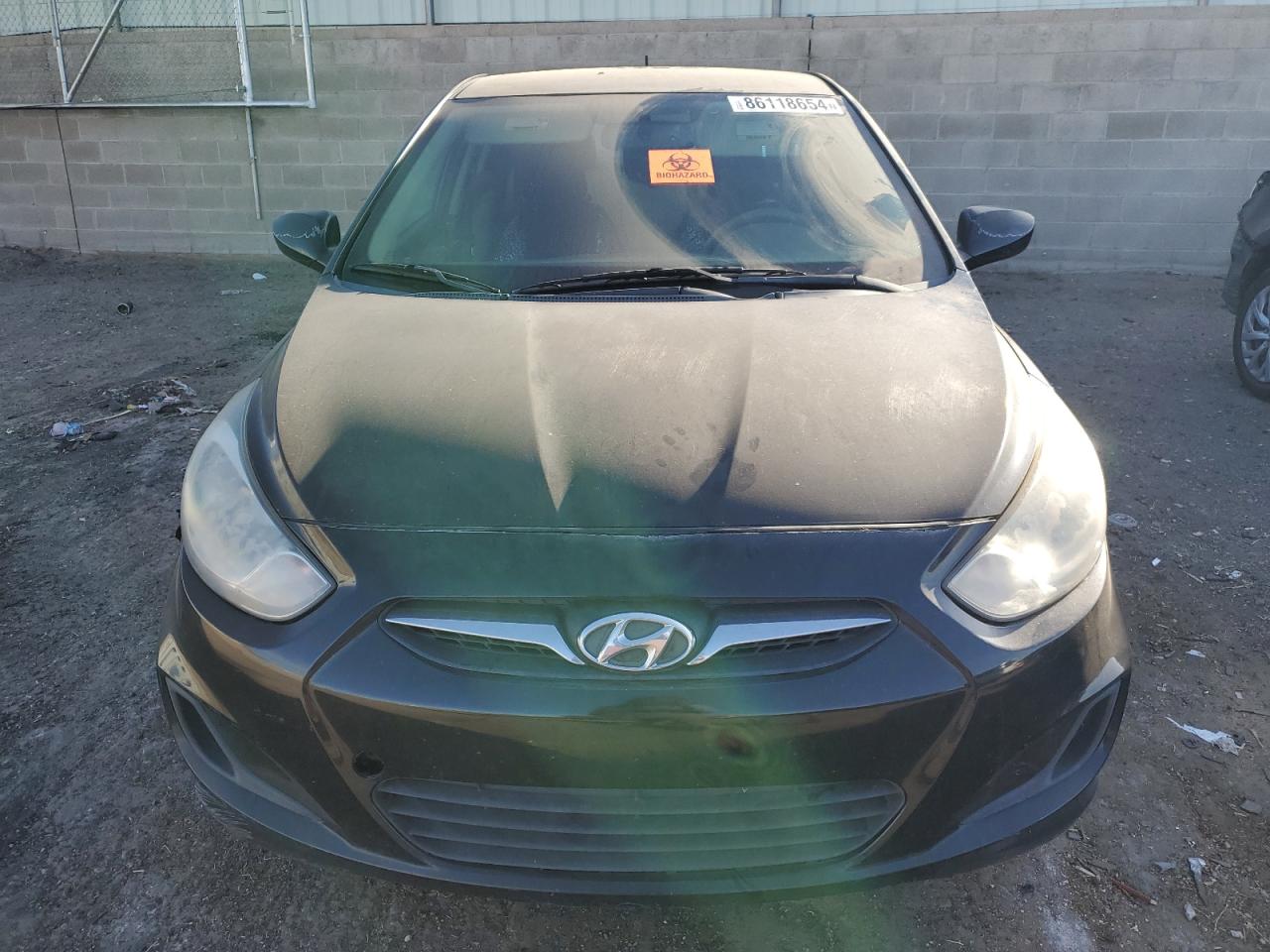 Lot #3033290805 2012 HYUNDAI ACCENT GLS