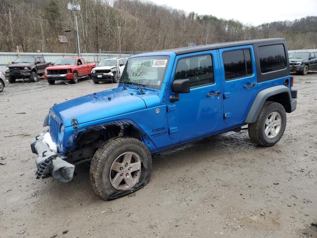 JEEP WRANGLER U 2015 blue 4dr spor flexible fuel 1C4BJWDG2FL762382 photo #1