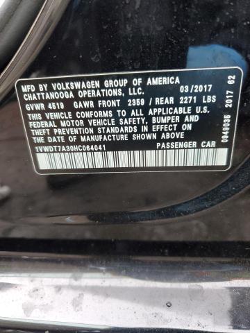 2017 VOLKSWAGEN PASSAT R-L - 1VWDT7A30HC064041