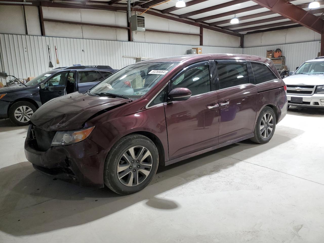 Lot #3030497473 2014 HONDA ODYSSEY TO