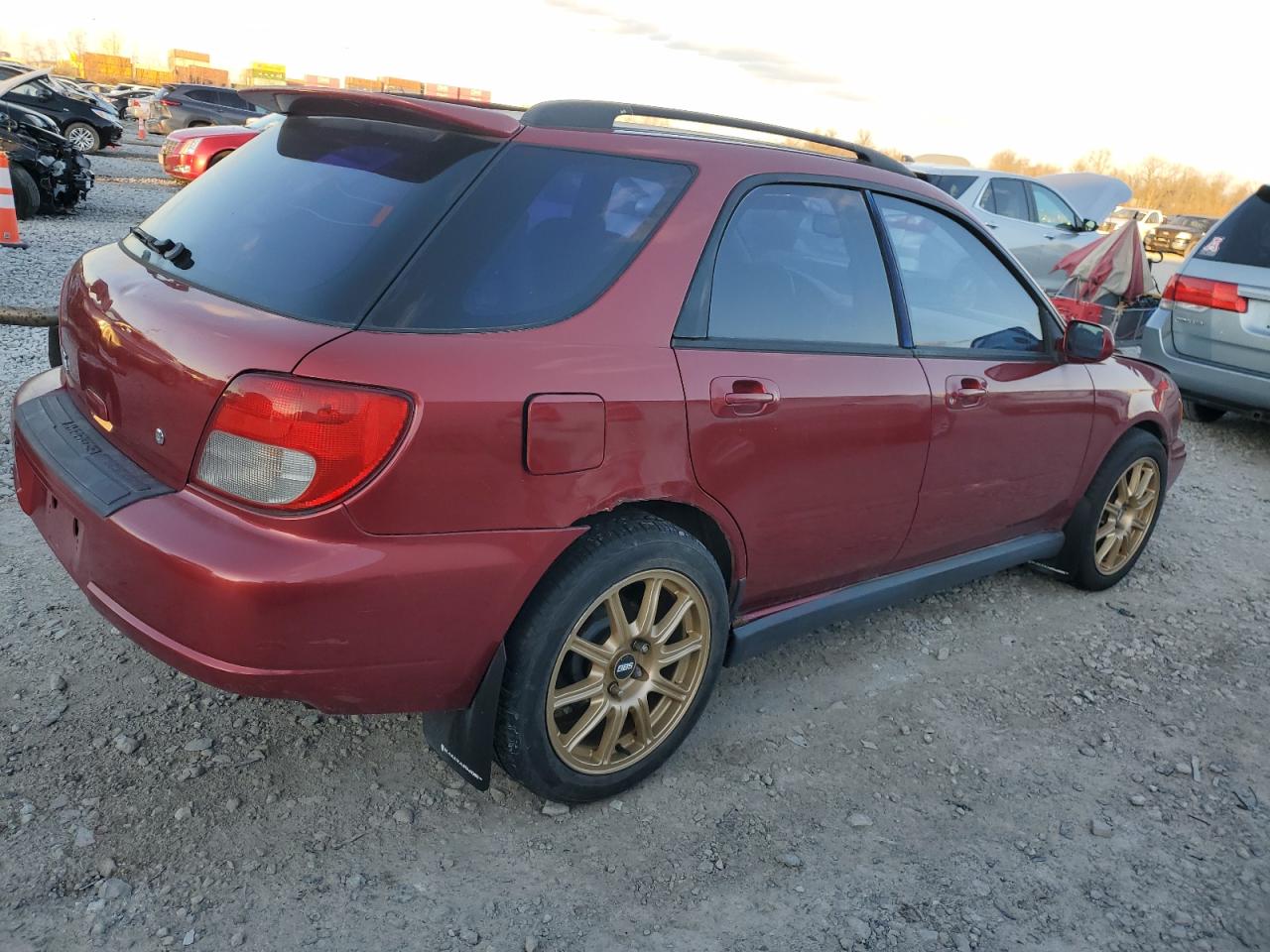 Lot #3024159826 2003 SUBARU IMPREZA WR