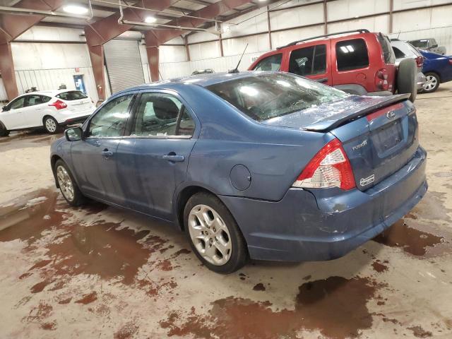 FORD FUSION SE 2010 blue  gas 3FAHP0HA2AR186692 photo #3