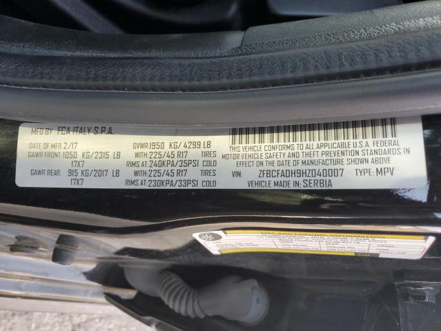 2017 FIAT 500L TREKK ZFBCFADH9HZ040007