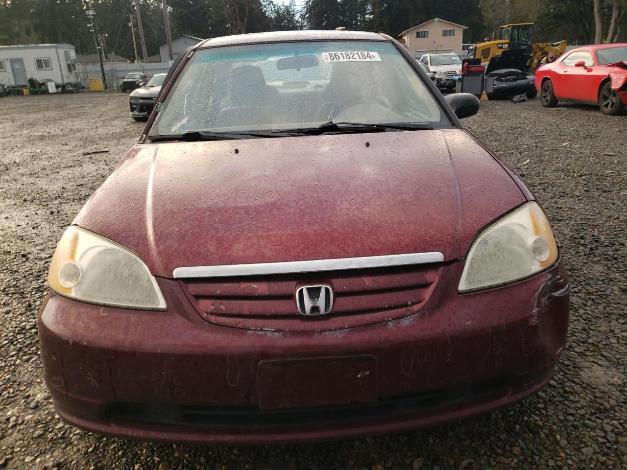 Lot #3033485153 2002 HONDA CIVIC LX