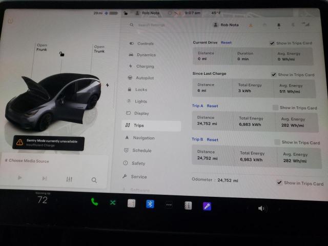 2022 TESLA MODEL Y - 7SAYGDEE9NA019181