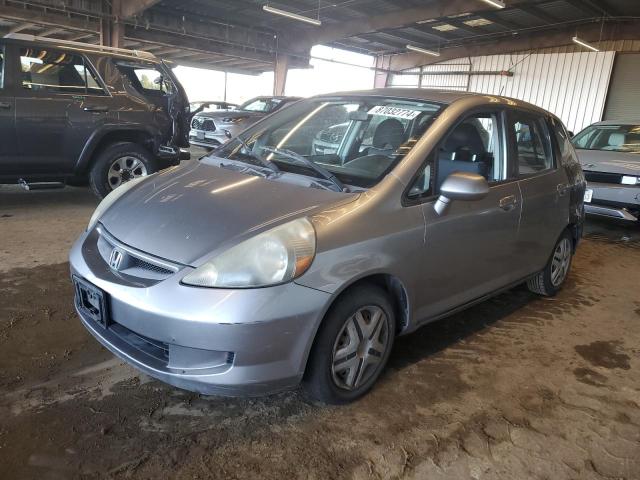 HONDA FIT 2007 silver  gas JHMGD38417S030097 photo #1