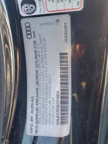 VIN WAU67LFF3G1014804 2016 AUDI A3 no.12