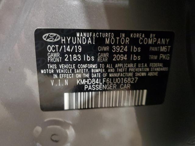 2020 HYUNDAI ELANTRA SE - KMHD84LF6LU016827