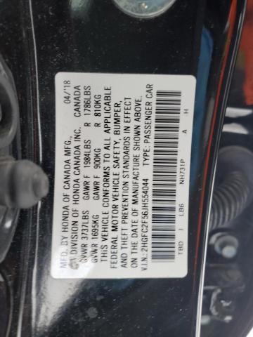 2018 HONDA CIVIC LX - 2HGFC2F56JH554044