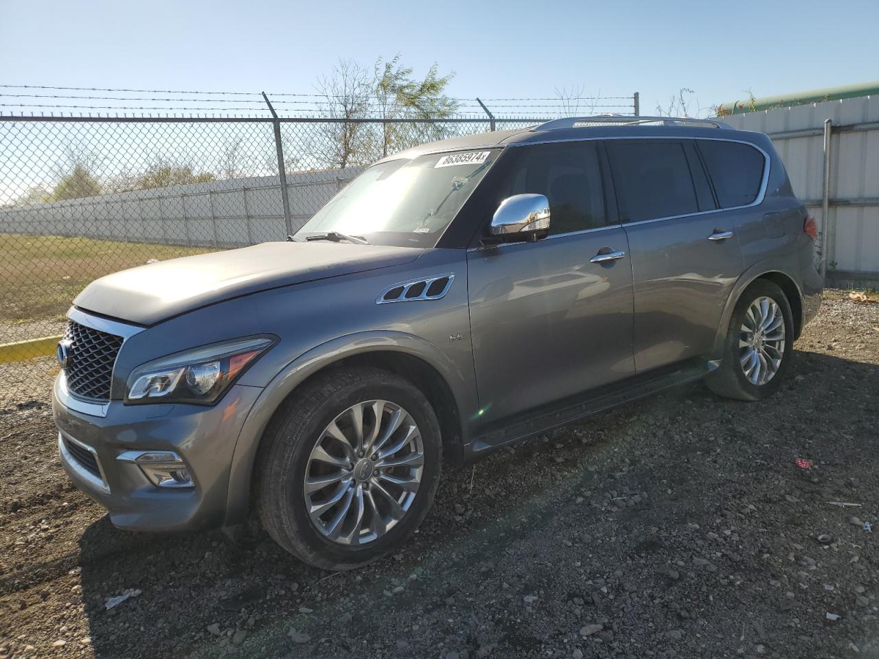 Lot #3034429726 2015 INFINITI QX80