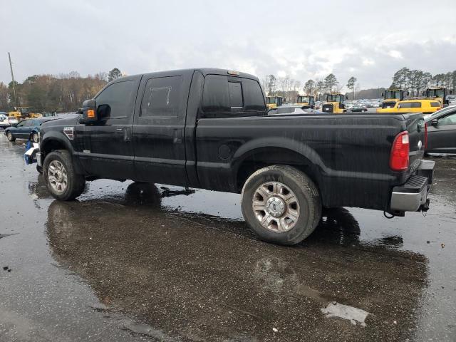 FORD F250 SUPER 2008 black crew pic diesel 1FTSW21R68EC90016 photo #3