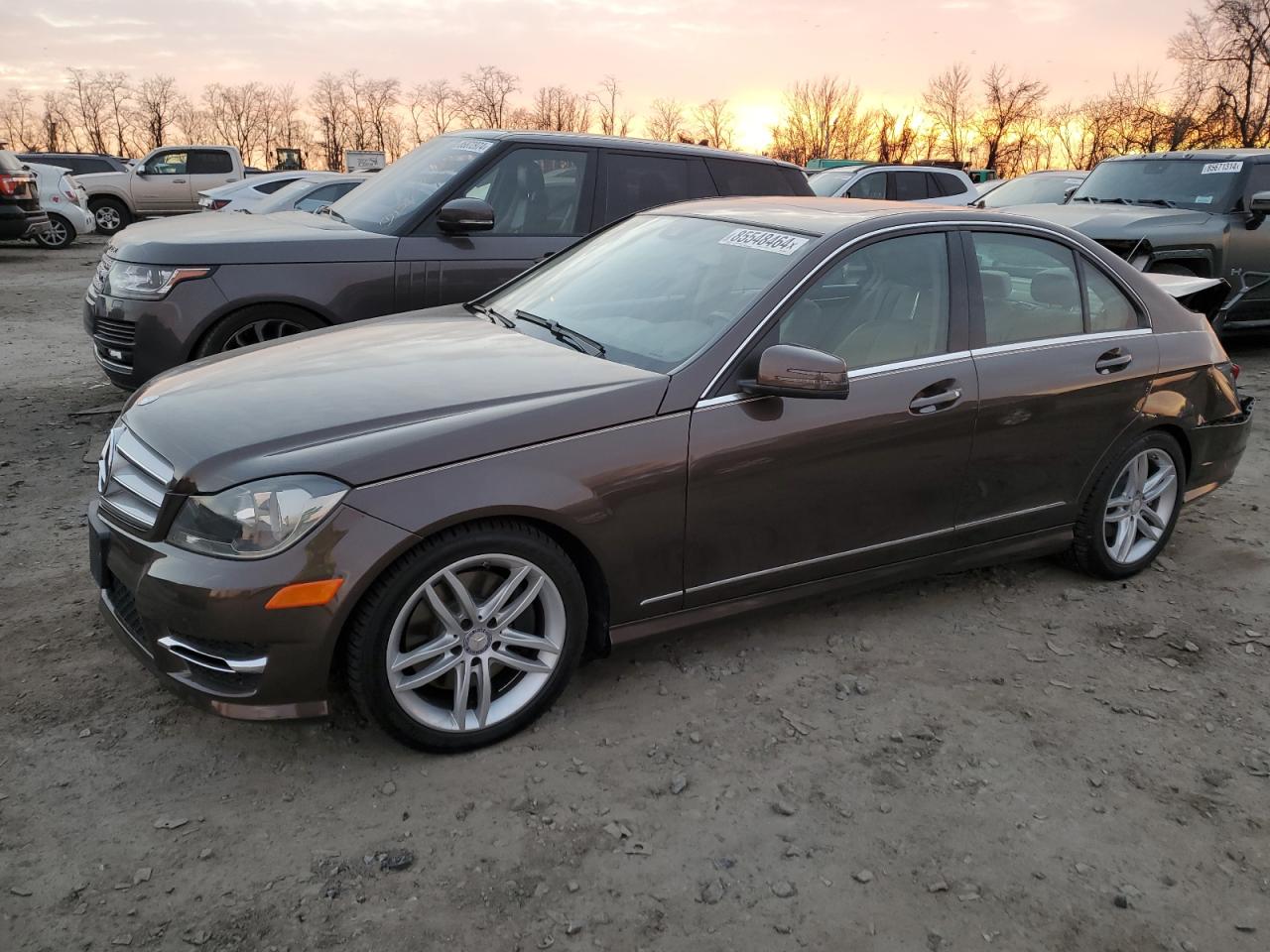 Lot #3034643425 2013 MERCEDES-BENZ C 300 4MAT