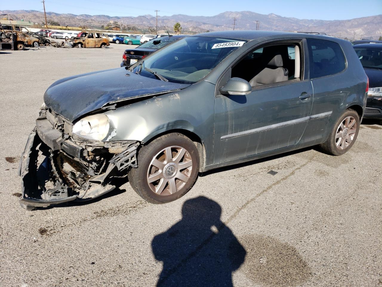 Lot #3029367763 2008 VOLKSWAGEN RABBIT