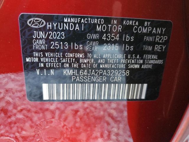 2023 HYUNDAI SONATA SEL - KMHL64JA2PA329258