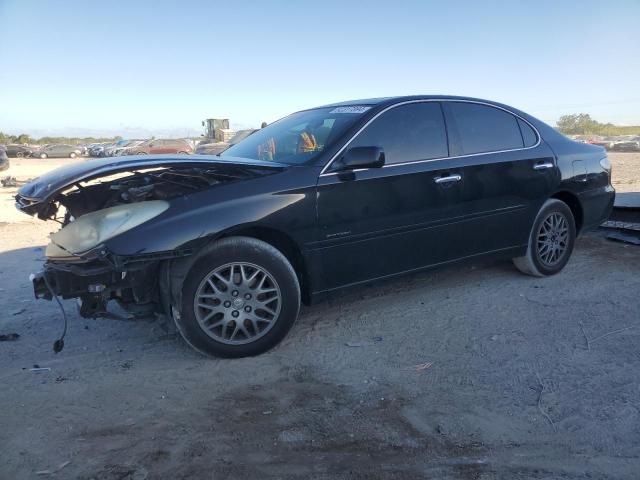 LEXUS ES 330 2004 black  gas JTHBA30G945050052 photo #1