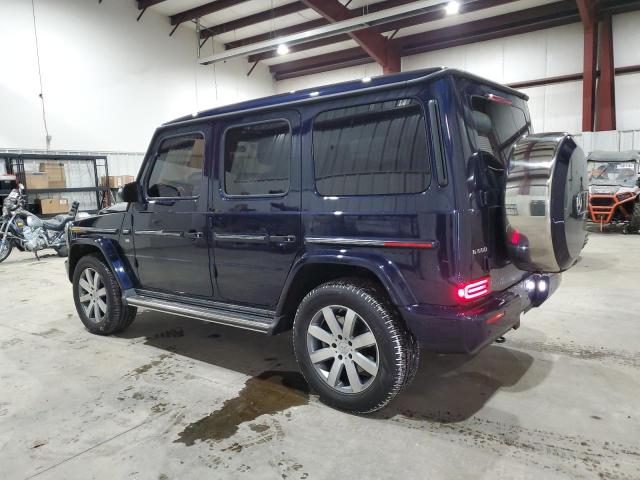 MERCEDES-BENZ G 550 2020 blue  Gasoline W1NYC6BJ8LX345414 photo #3