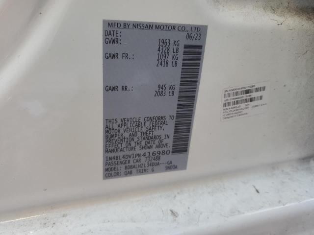 2023 NISSAN ALTIMA SV - 1N4BL4DV1PN416980