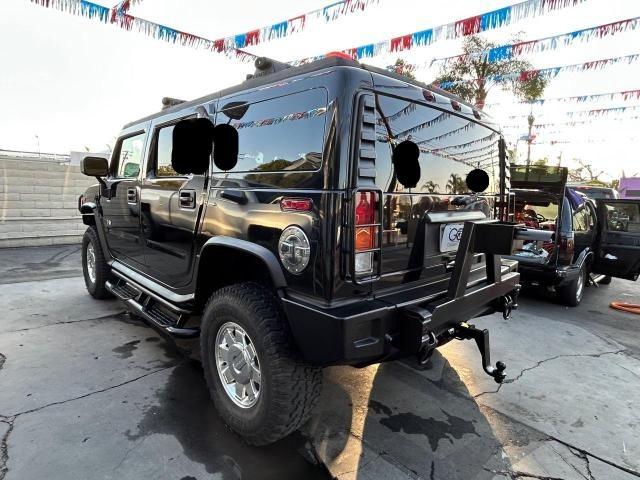 HUMMER H2 2003 black 4dr spor gas 5GRGN23U23H145183 photo #4